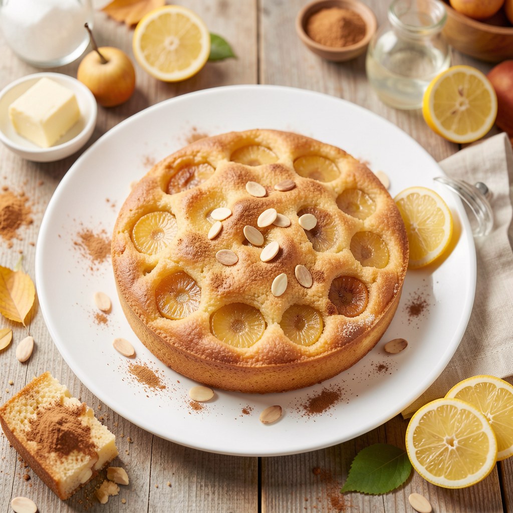 Różne smakołyki: Jesienna tarta gruszkowo-migdałowa