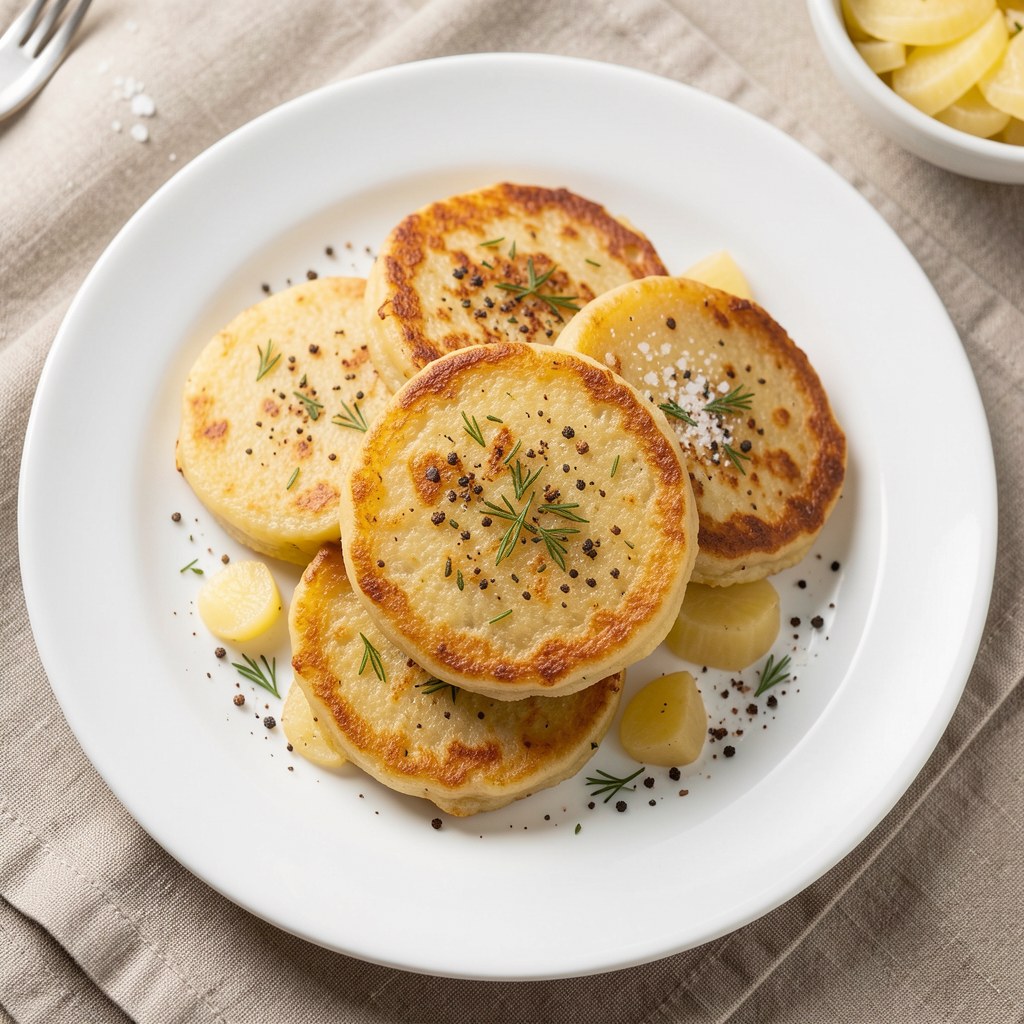 Placki ziemniaczane z kminkiem