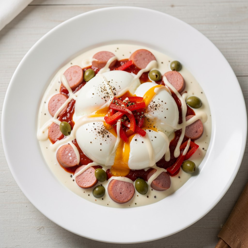 Jajeczka przepiórcze w pikantnym sosie