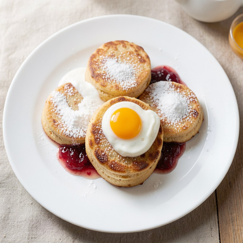 Racuchy z konfitturą