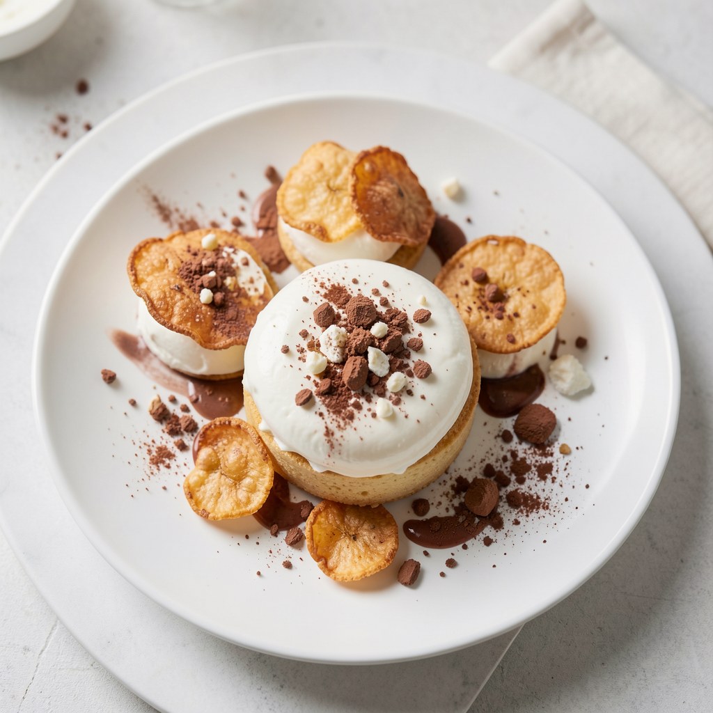 Bezy z Mascarpone i Żurawiną