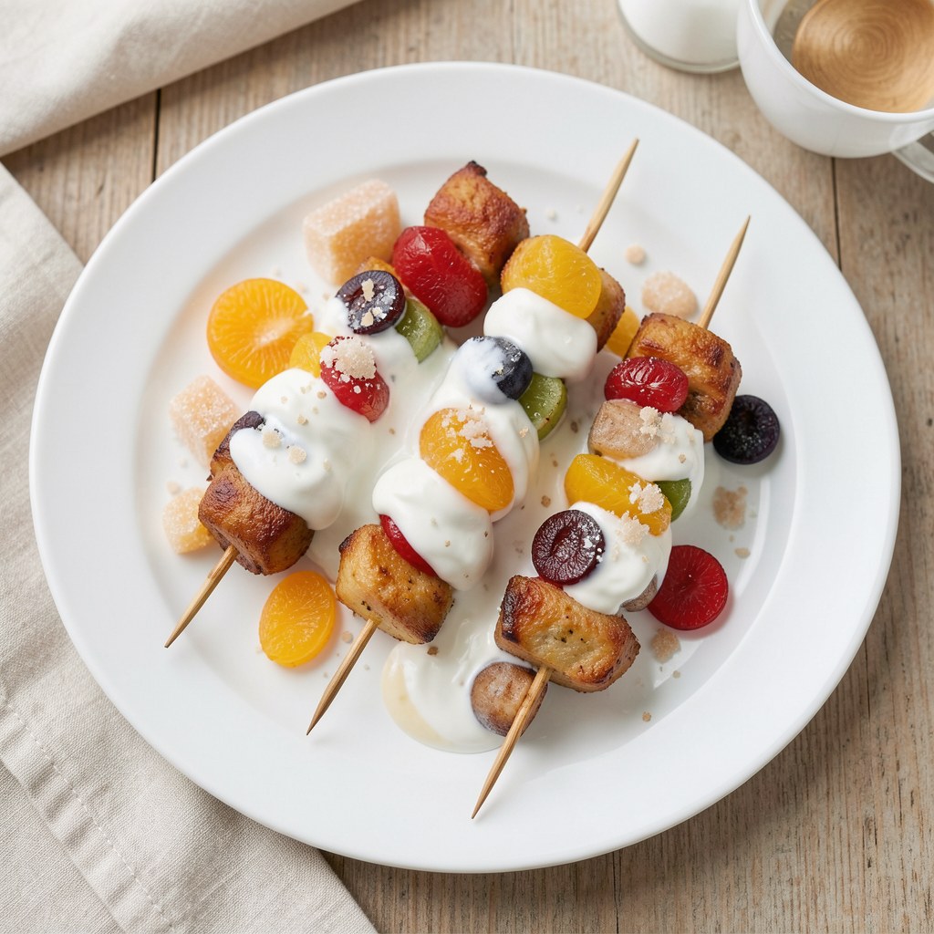 Szaszłyki owocowe