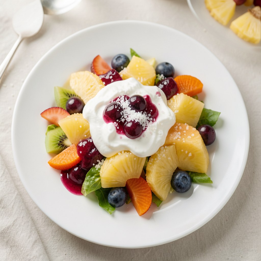 Owocowa sałatka dla dwojga