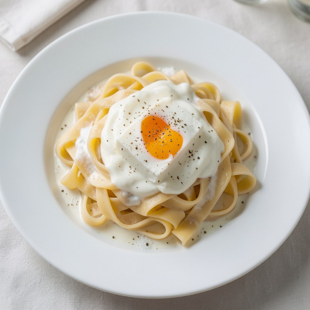 Tagliatelle ze śmietanką