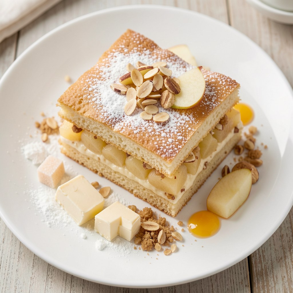 Niebo w gębie z jabłkami