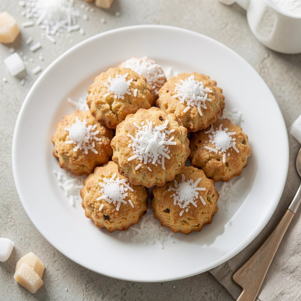 Caisteczka z kokosem