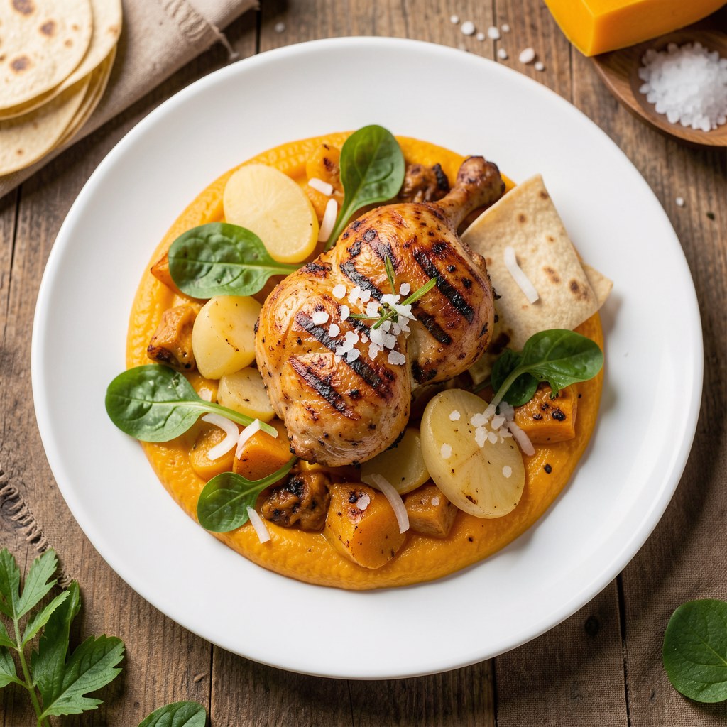 Jesienny krem z dyni w meksykańskim klimacie