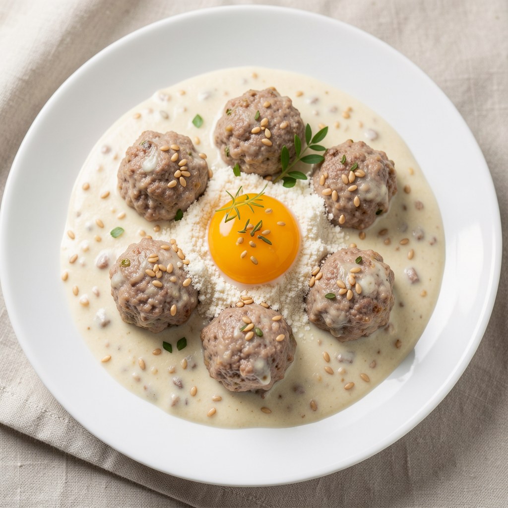 Pulpety w sosie koperkowym