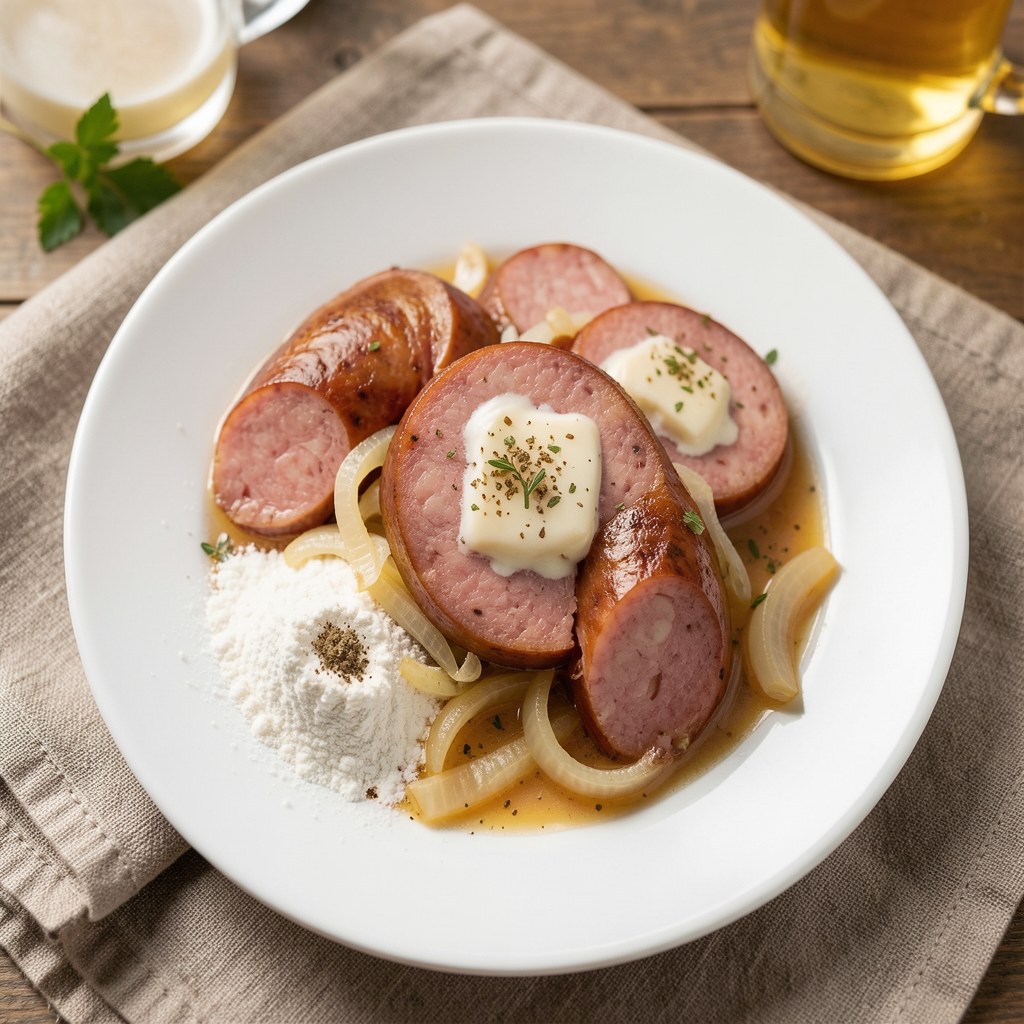 Kiełbasa po kurpiowsku