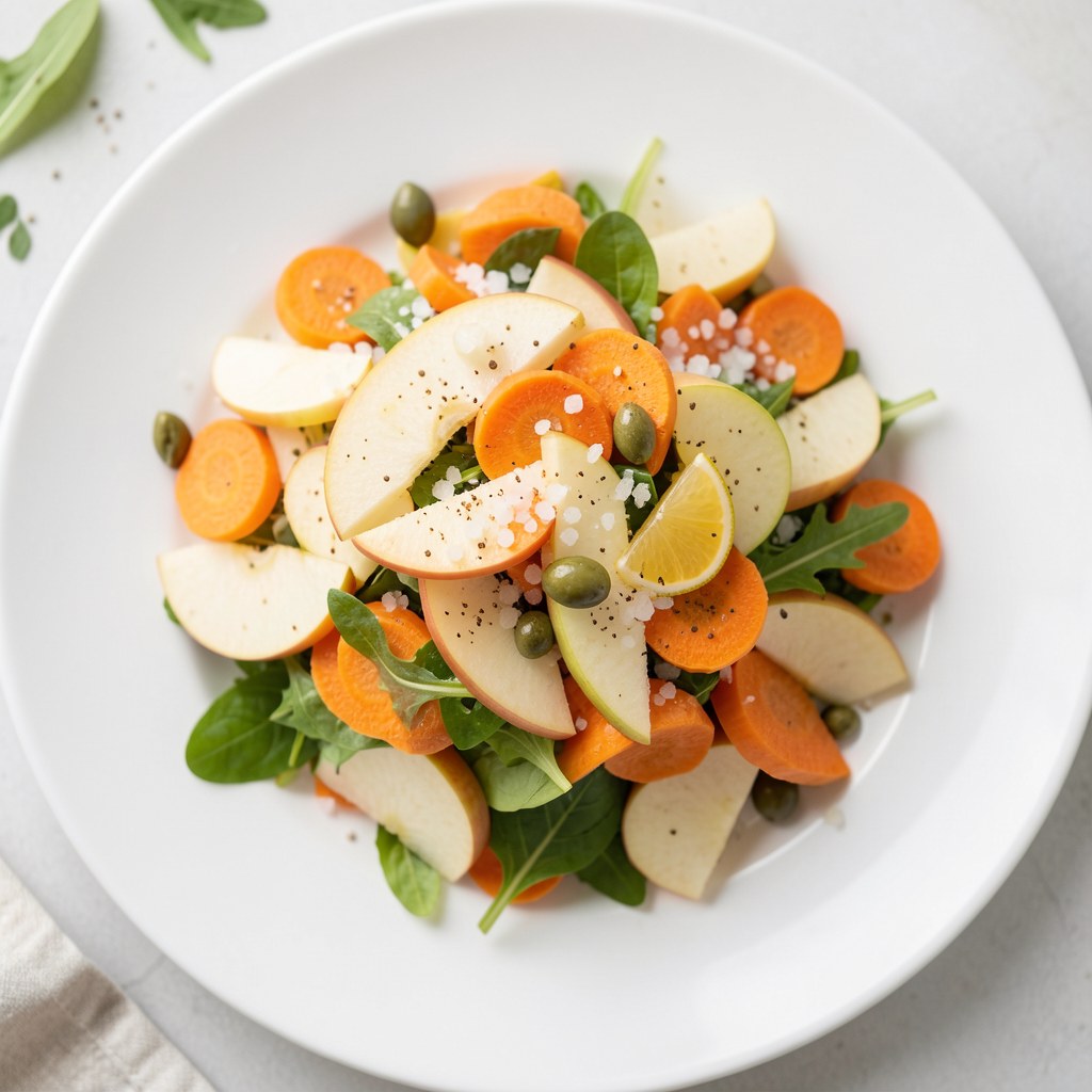 Surówka prosta z marchewki i jabłek