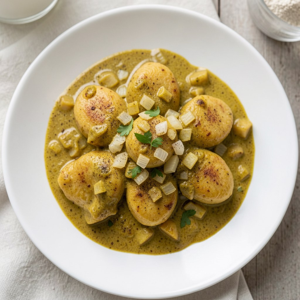 Parówki w sosie curry