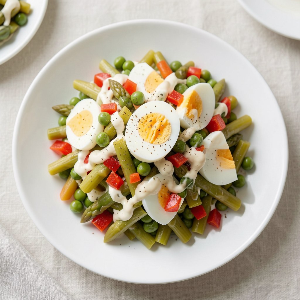 Sałatka z fasolki szparagowej