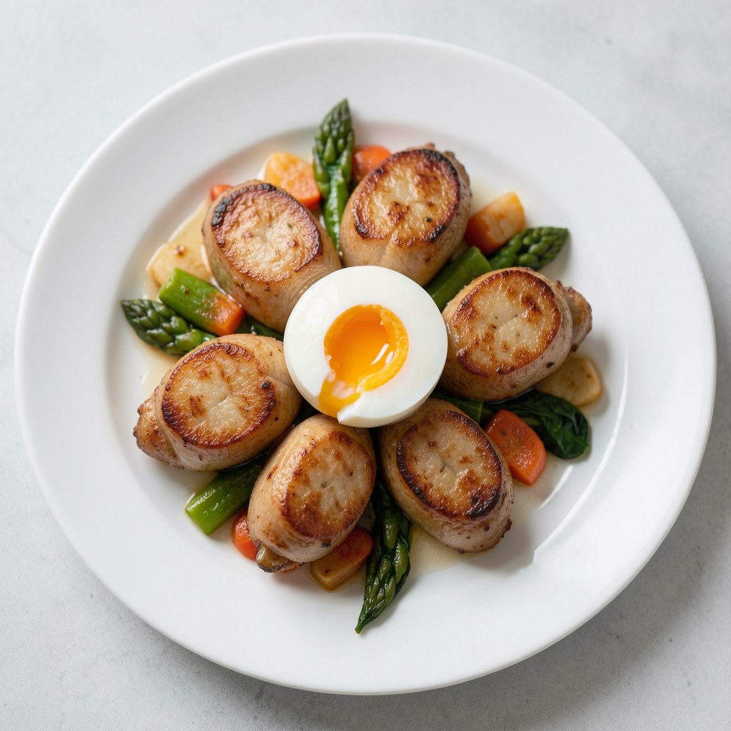 Jaja mollets, czyli na półtwardo