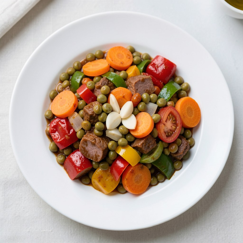 Gulasz a'la węgierski - z fasołą