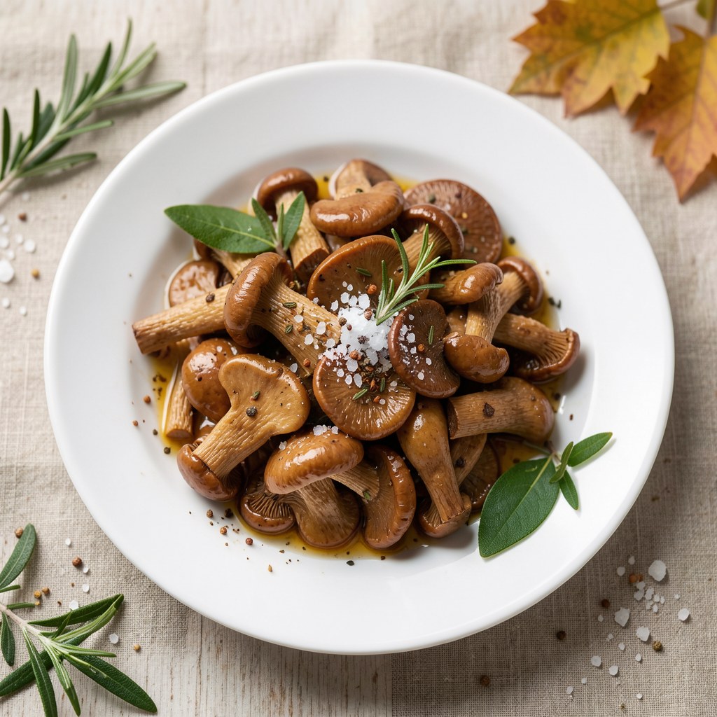 Grzyby marynowane Pyzy