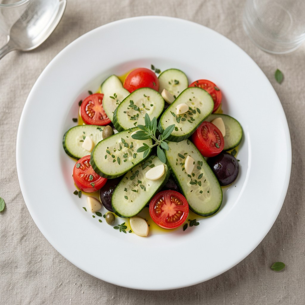 Aromatyczna cukinia z pomidorkami