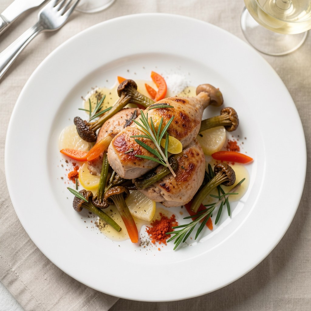 Wątróbka drobiowa z morelami