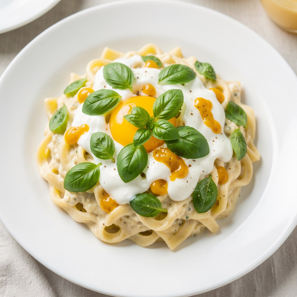 pasta serowa z bazylią