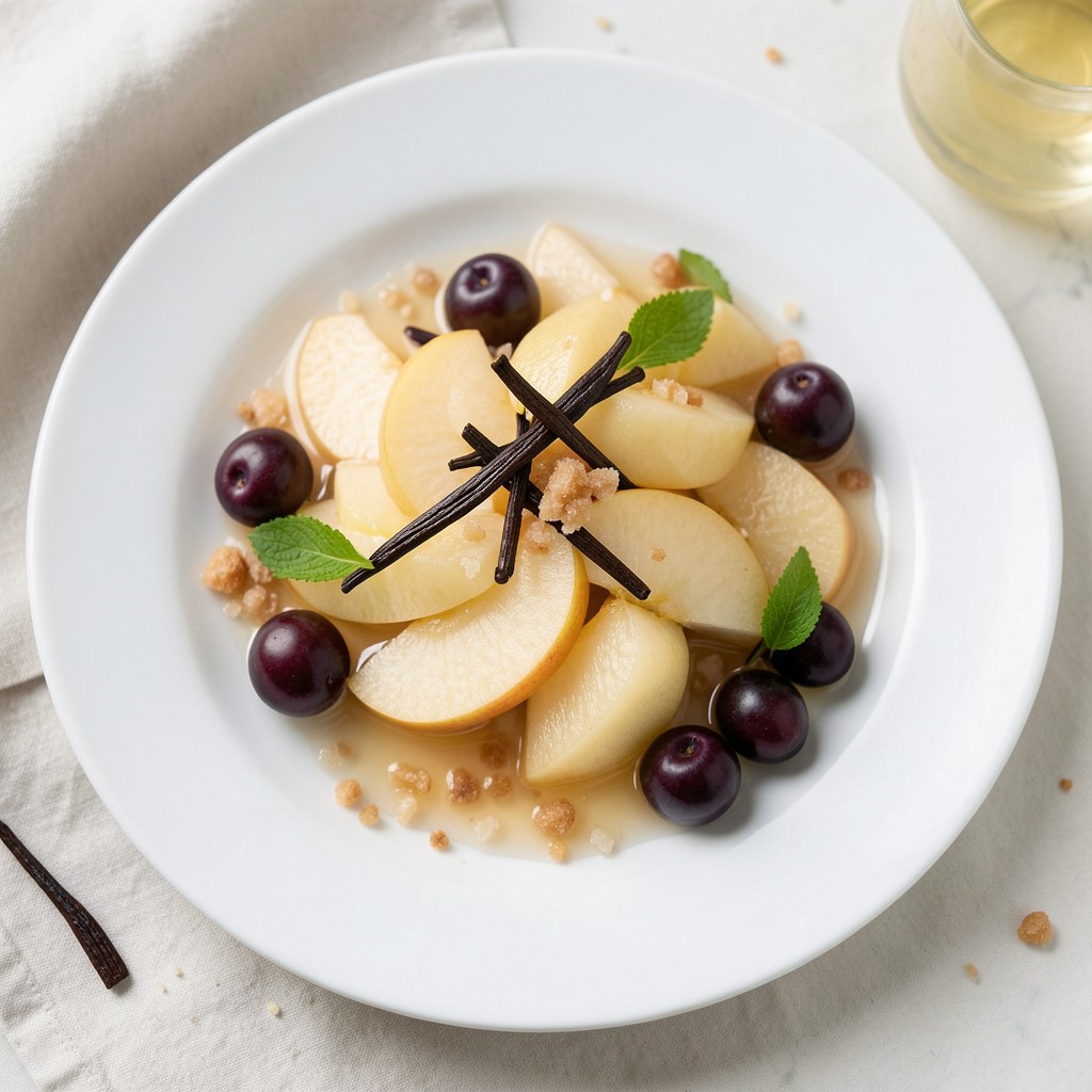 Wykwintny kompot z jabłek