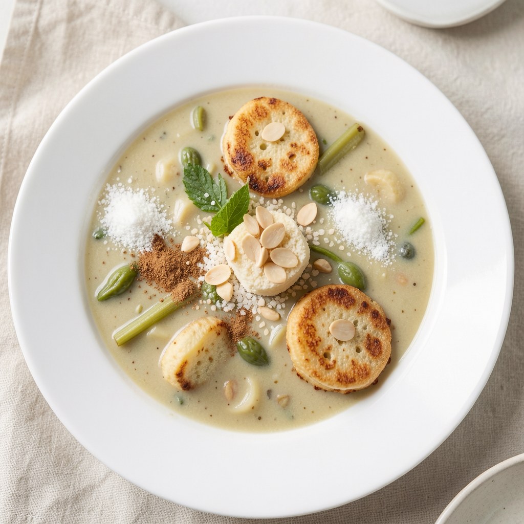 Zupa morelowa z migłąłowymi kluseczkami