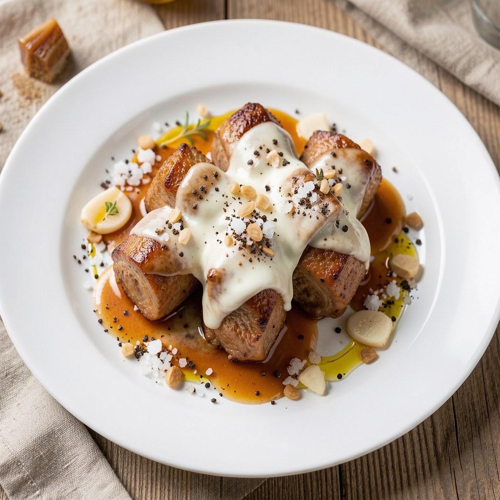 Gołąnki w piwie karmelowym