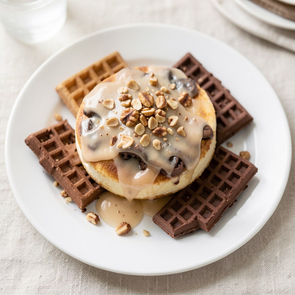 Sernik z morelami na zimno