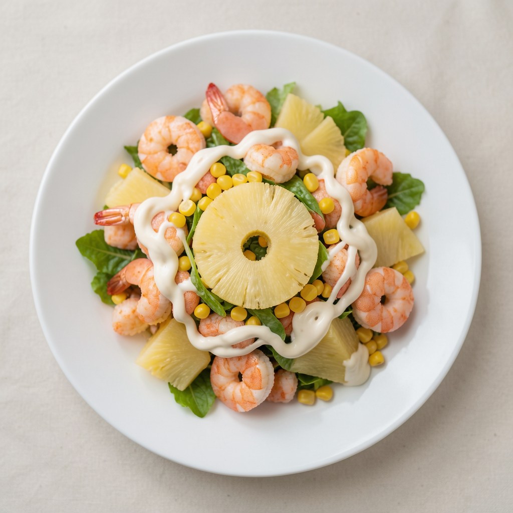 Sałatka z paluszków krabowych