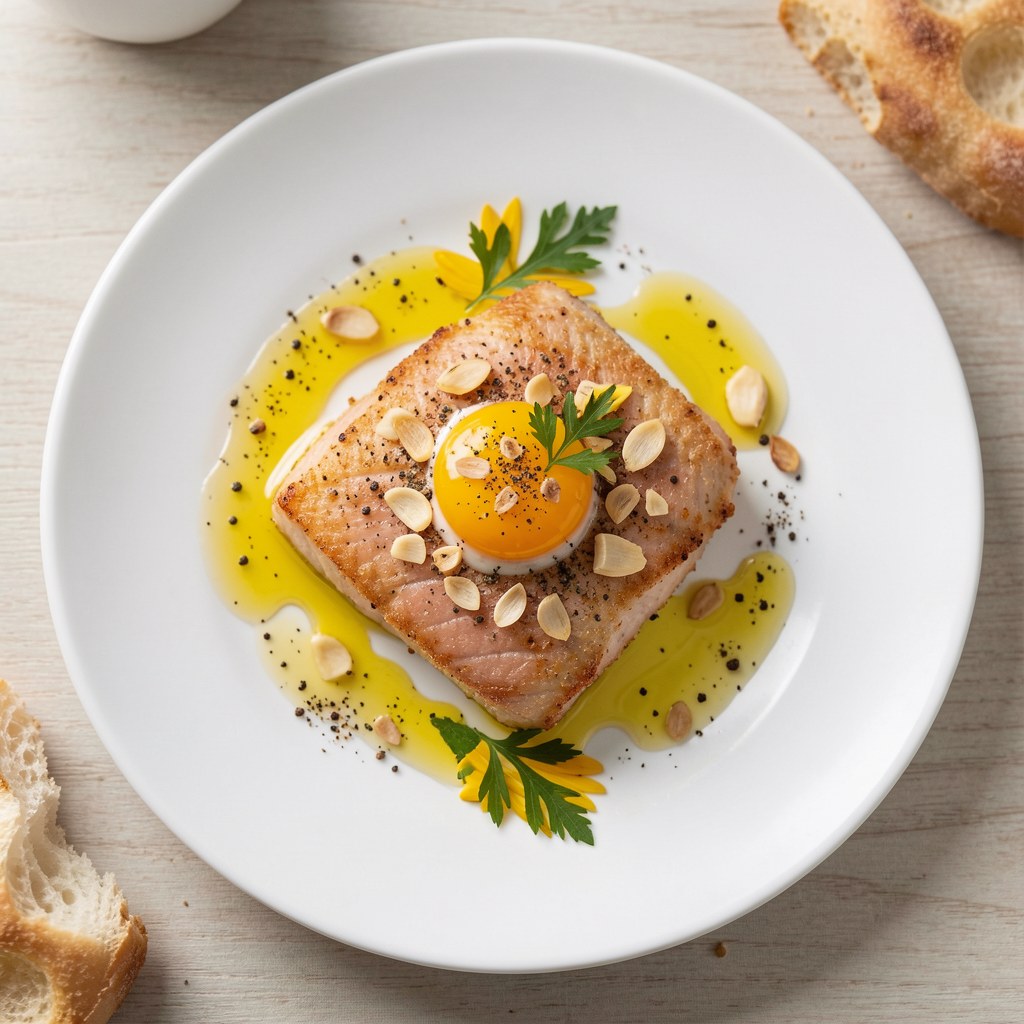 Filet rybny ze słonecznikiem