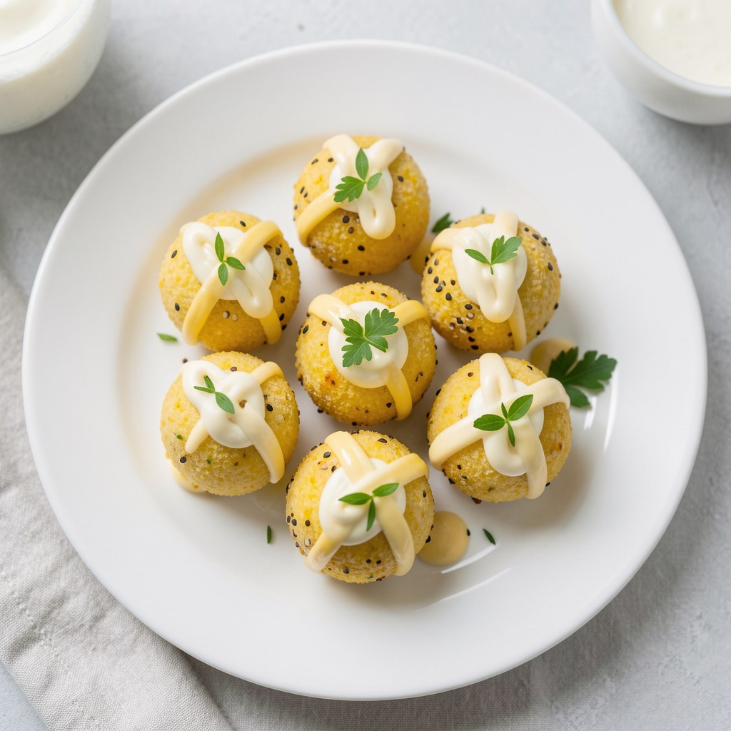 Kulki z pasty serowej