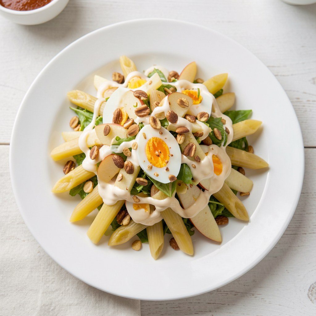 Sałatka ze szparagów z orzechami