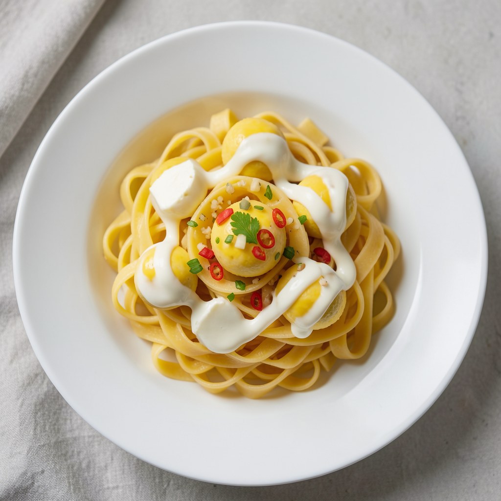 Pasta z sera żółtego