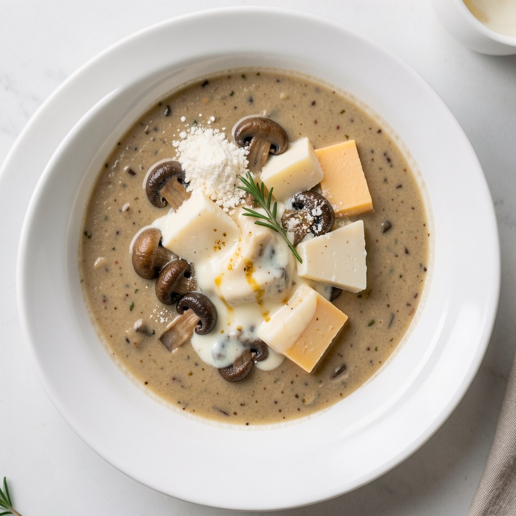 Zupa-krem pieczarkowa