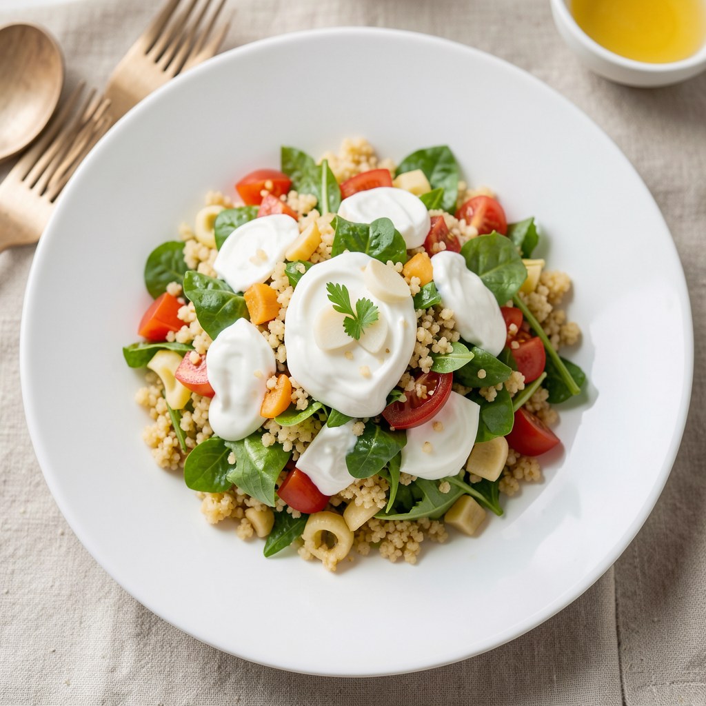 Sałatka z kuskusem po grecku