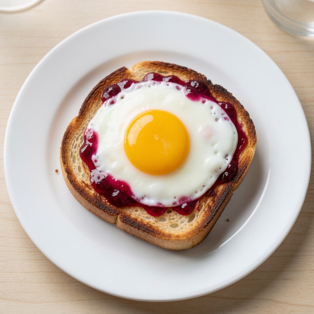 Smażony chleb w jajku