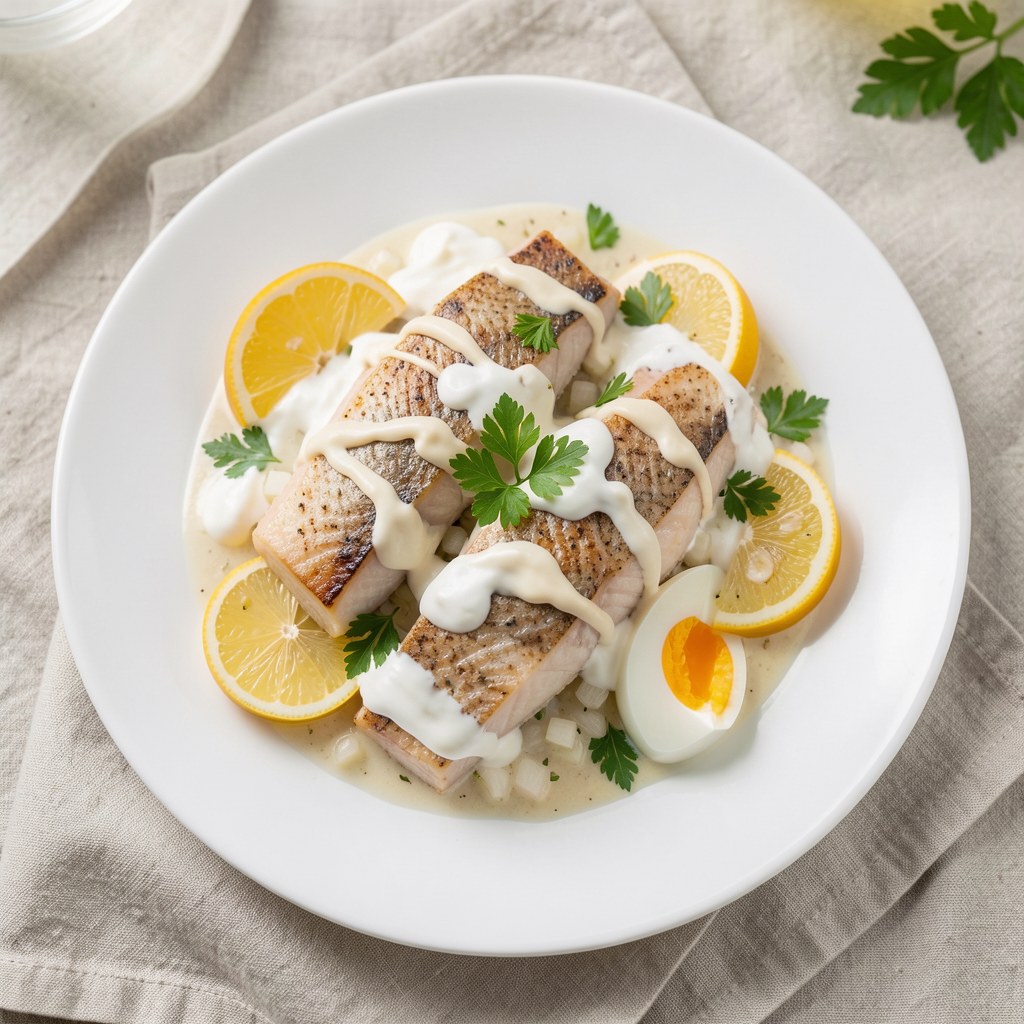 Śledzie w sosie chrzanowym