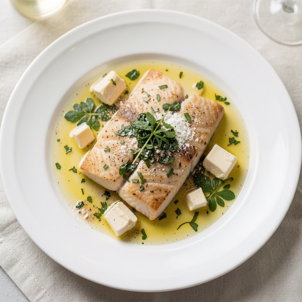 Ryba w sosie winno-ziołowym