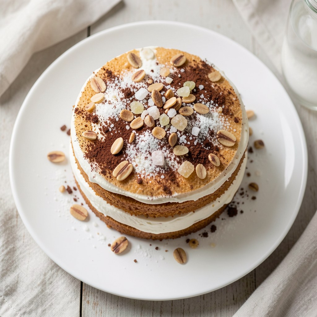 Tort orzechowo-kawowy