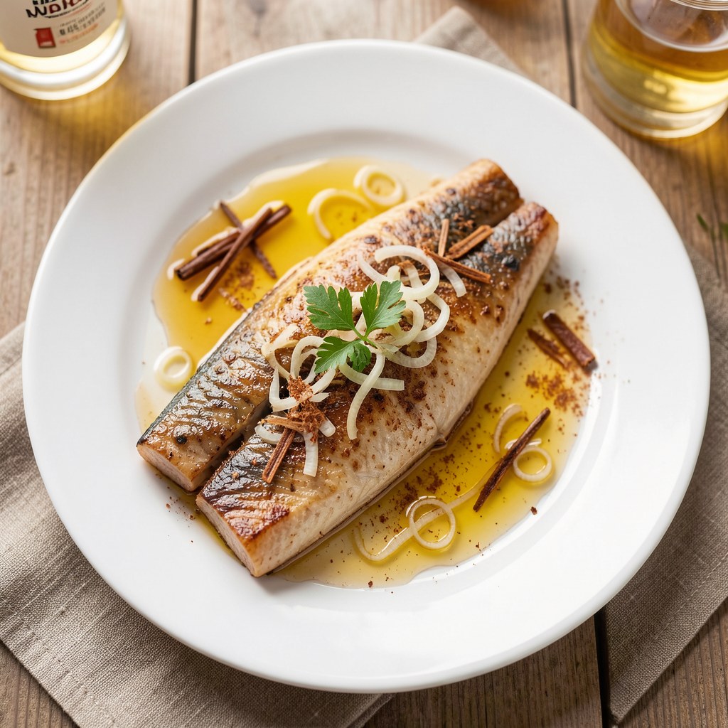Śledzie z cynamonem