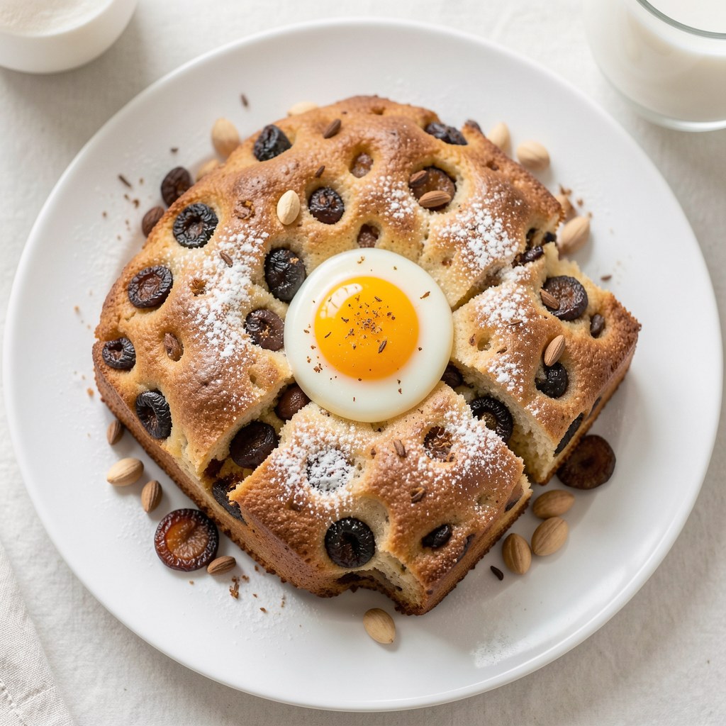 Keks świąteczny serowo - śliwkowy