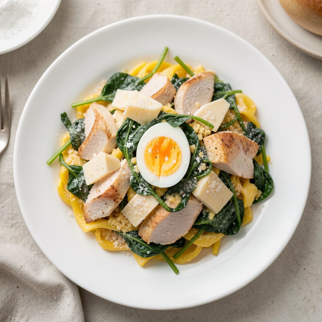 Devolay ze szpinakiem i serem żółtym