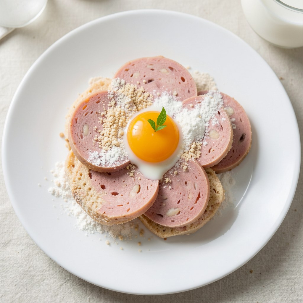 Mortadella w cieście