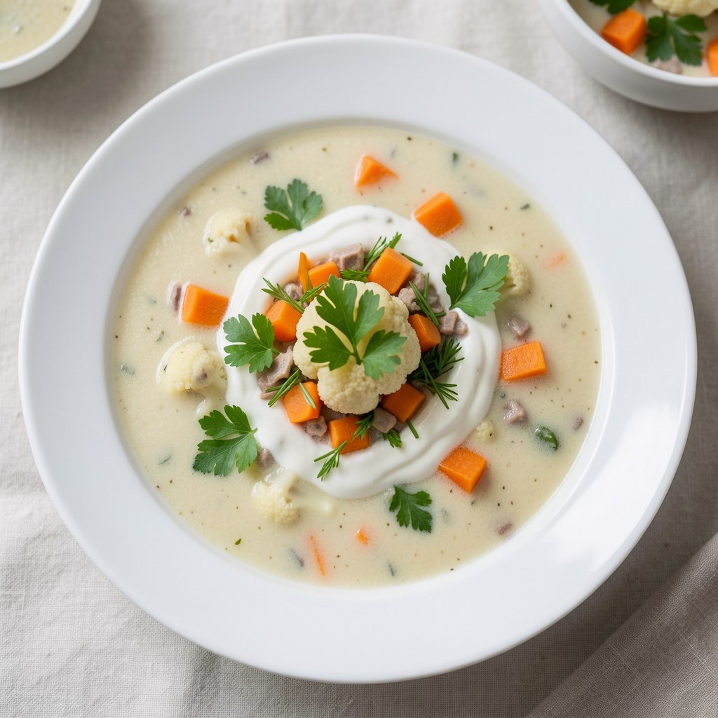 Zupa-krem brokułowa