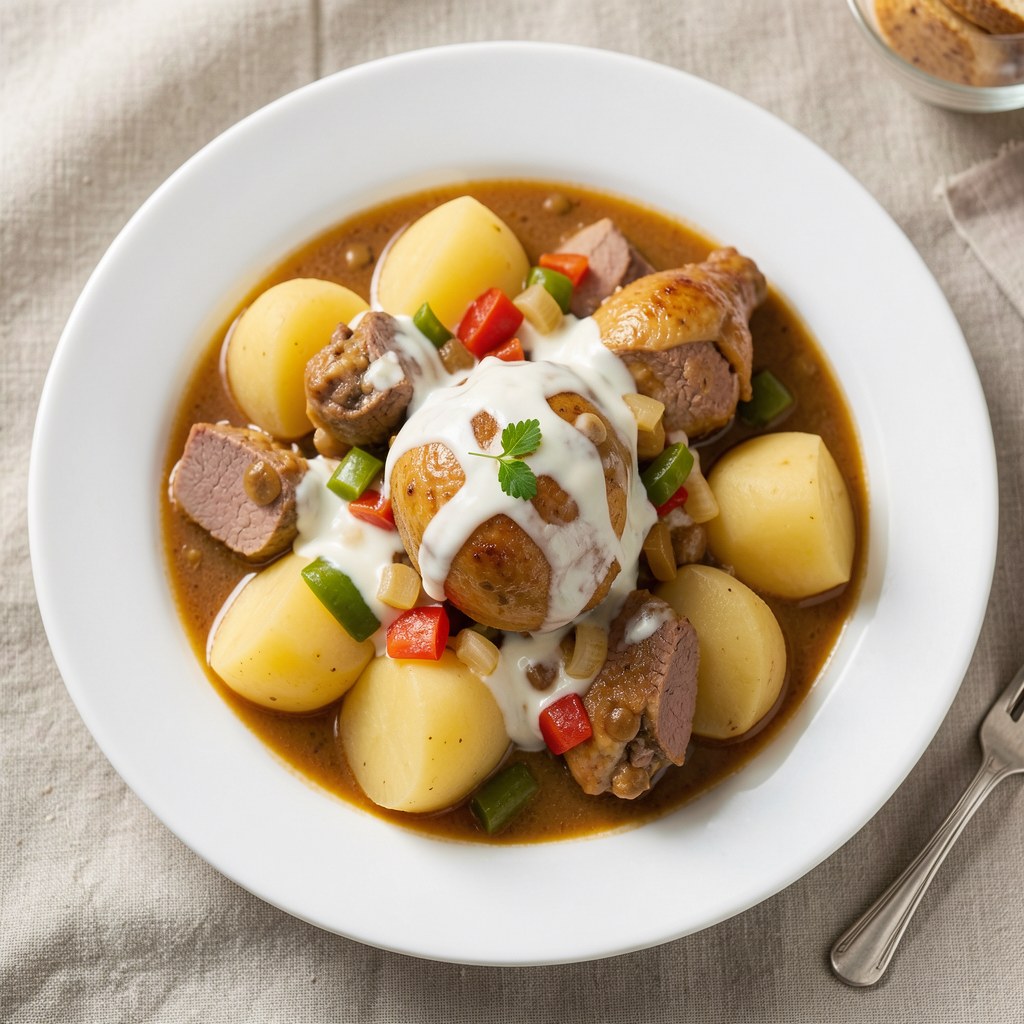 Gulasz węgierski z kurczaka