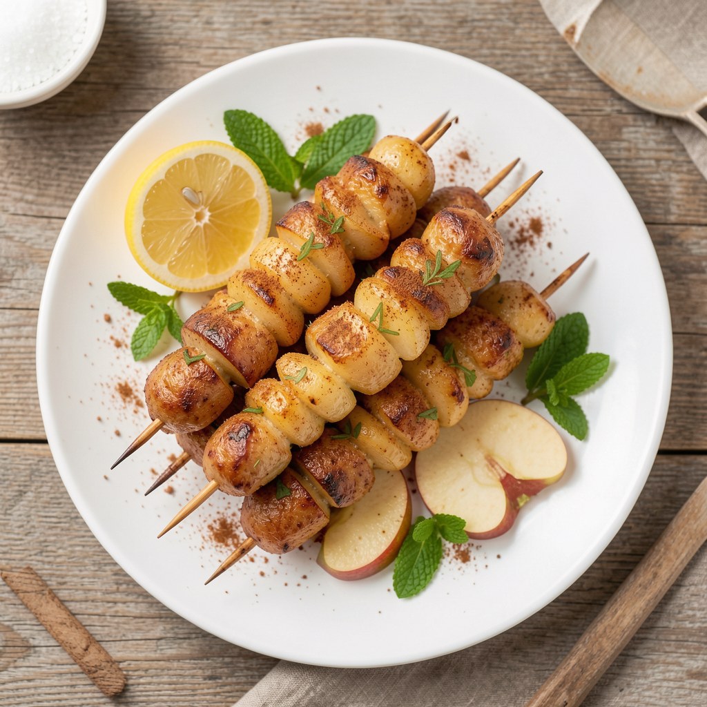 Szaszłyki brzoskwionowe