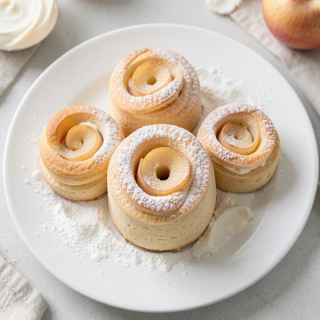 Jabłka w szlafroczkach