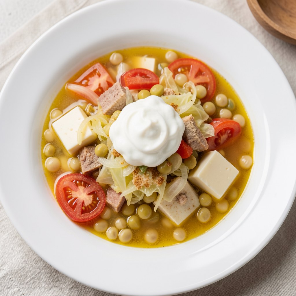 Kapuśniak z fasolą