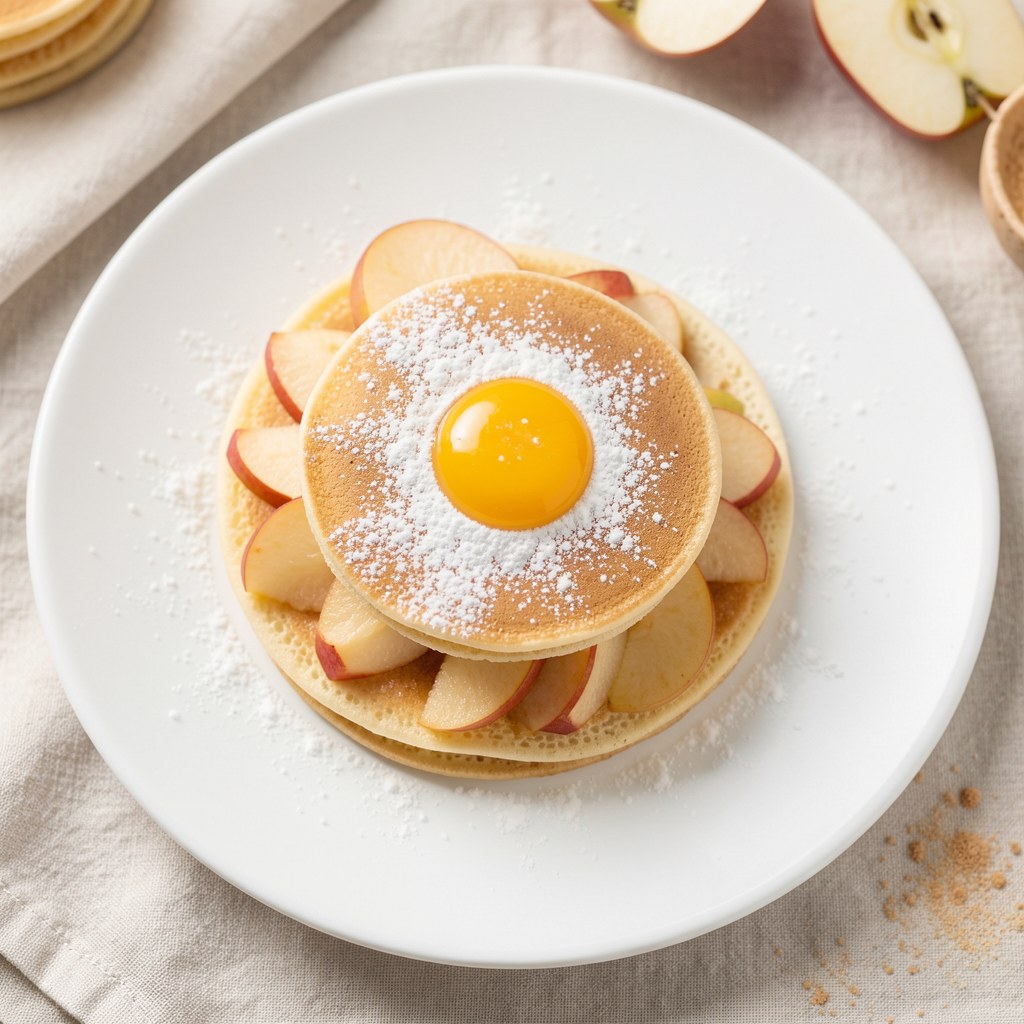 Szybki deser z jabłkami