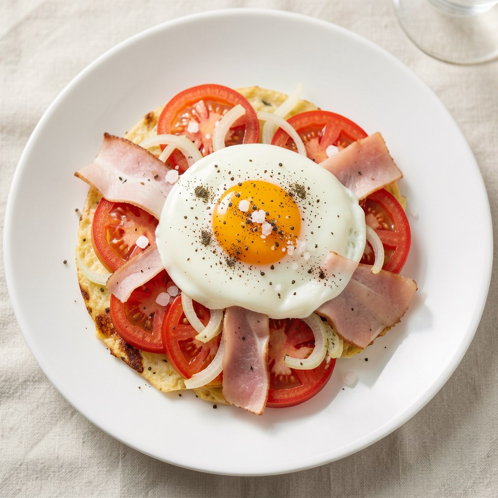 Jajecznica na śniadanie