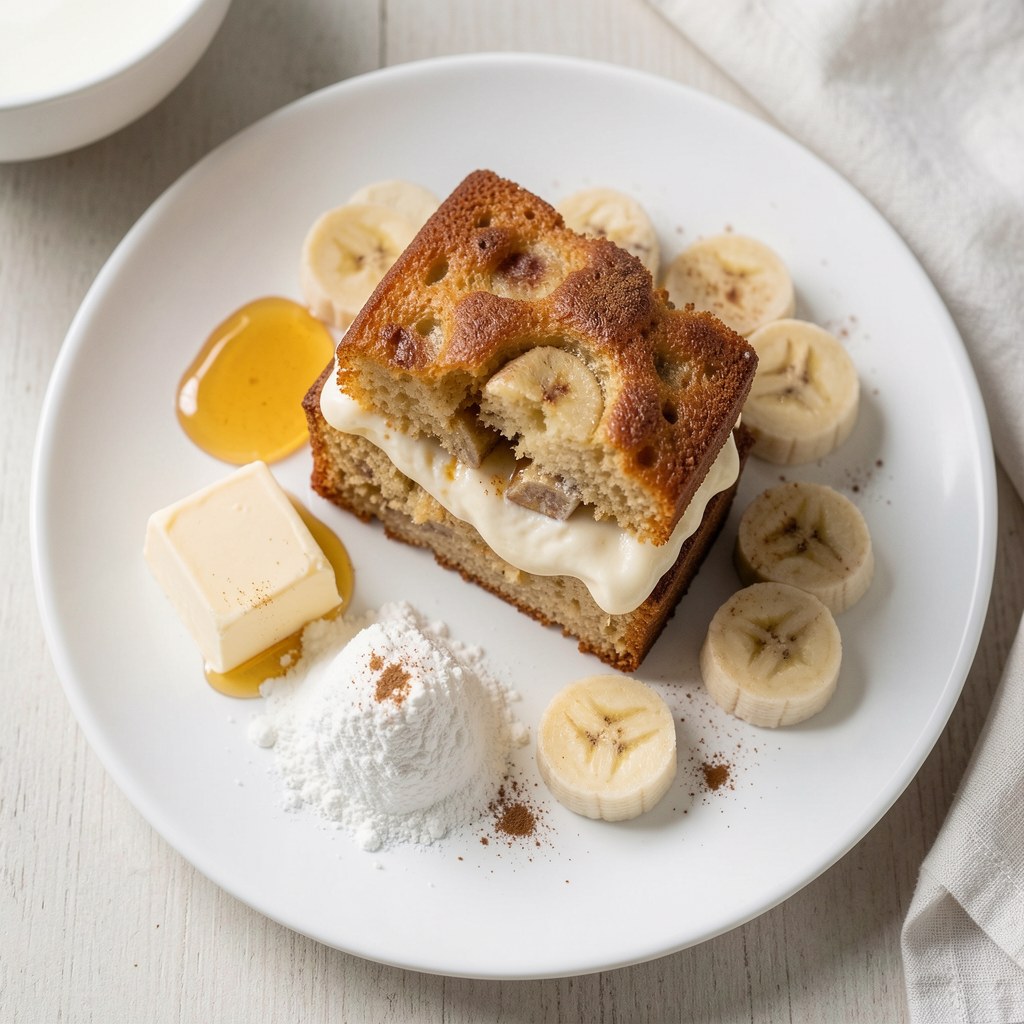 Miodownik z kremem budyniowo-śmietanowym