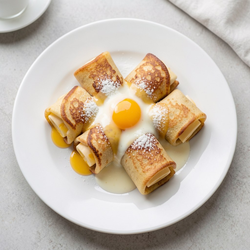 Naleśniki z parówką